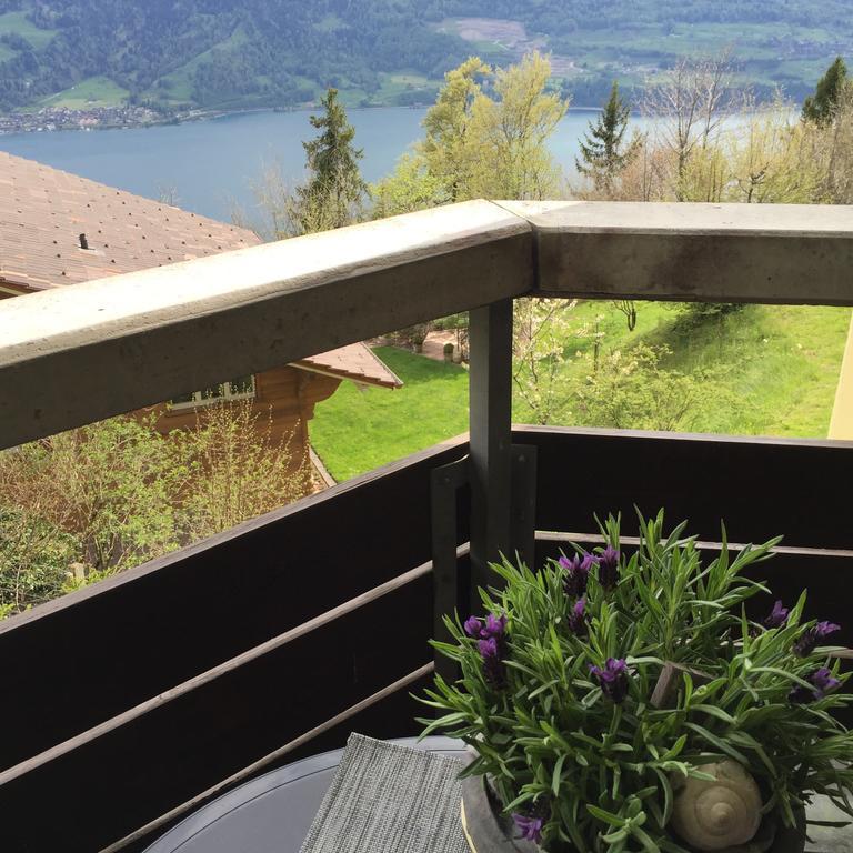 Apartments Seeblick Mit Anbindung An Ein 4-Sterne-Hotel Beatenberg Kültér fotó